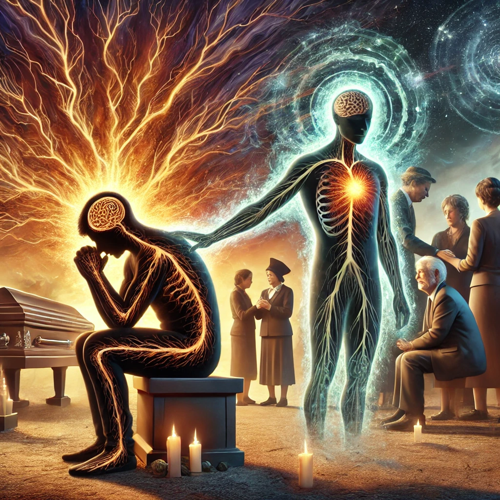 غم، سوگواری و بدن فرد سوگوار